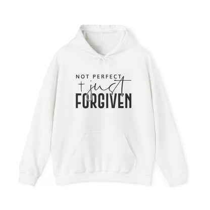 Not Perfect Just Forgiven   Unisex Heavy Blend™ Hooded Sweatshirt