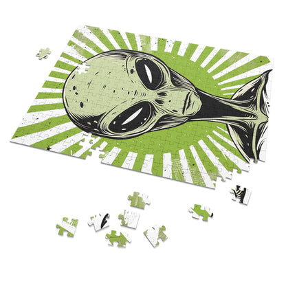 Alien Sunburst Jigsaw Puzzle (30, 110, 252, 500,1000-Piece)