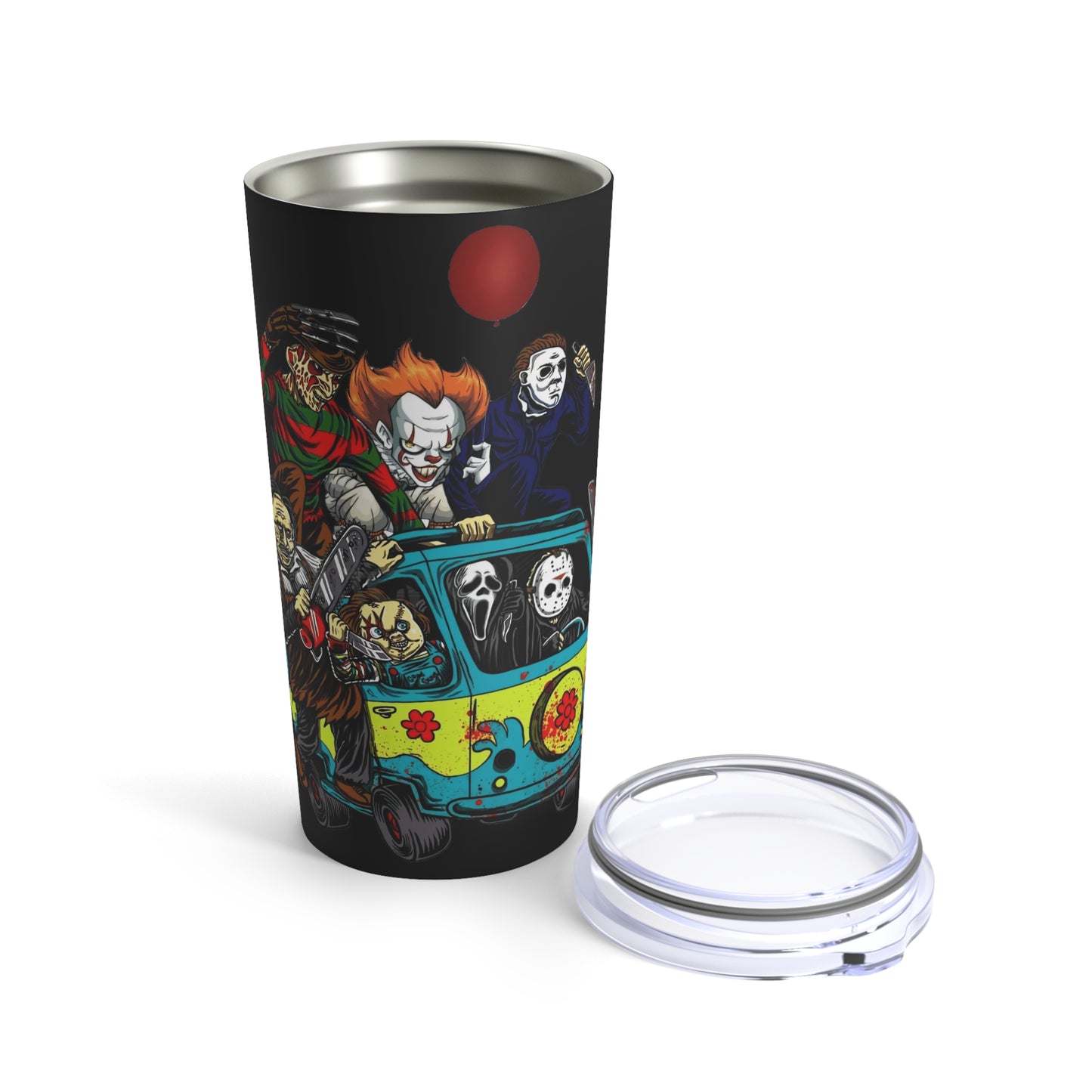 Mystery Machine Horror Friends Tumbler