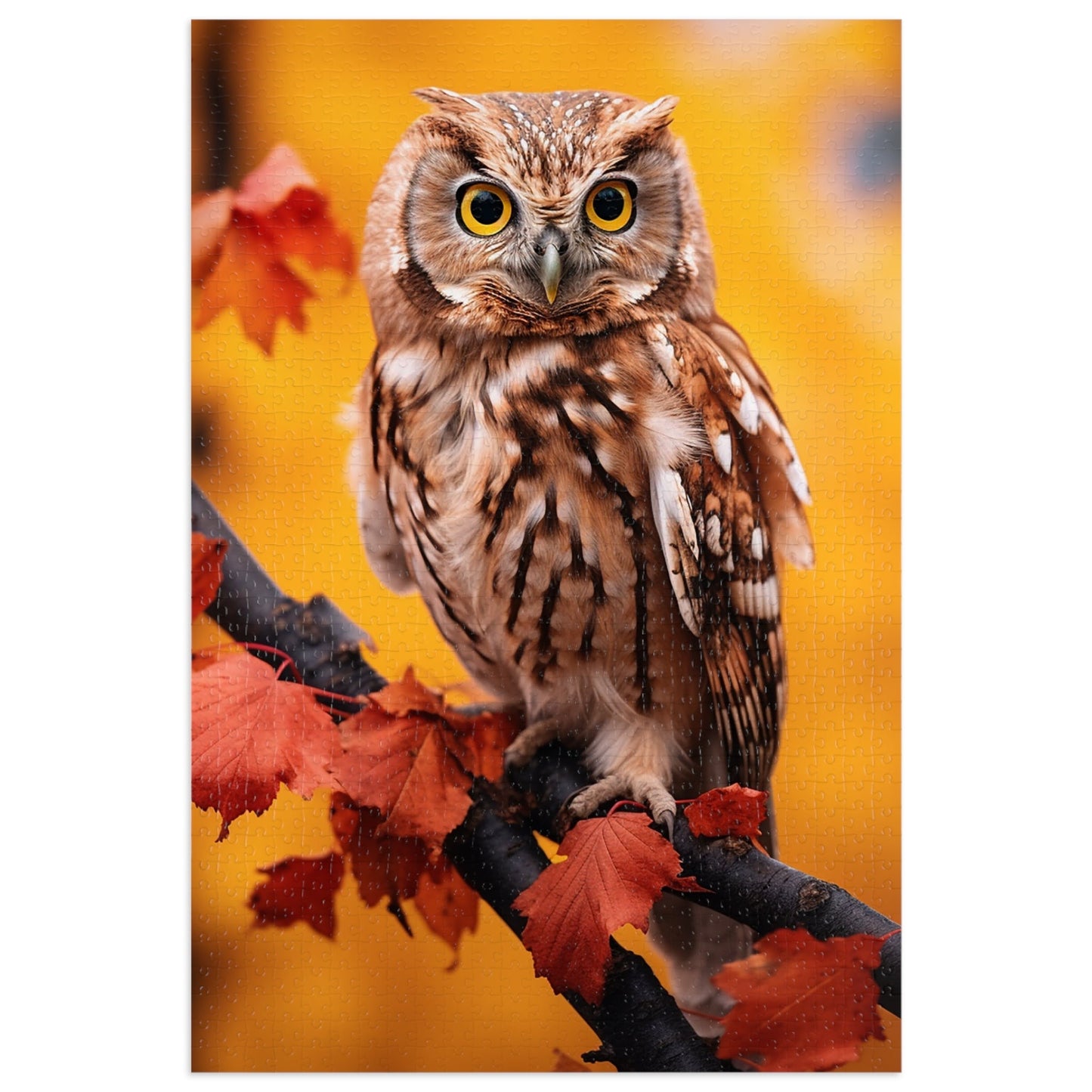 Autumn Owl Jigsaw Puzzle (30, 110, 252, 500,1000-Piece)