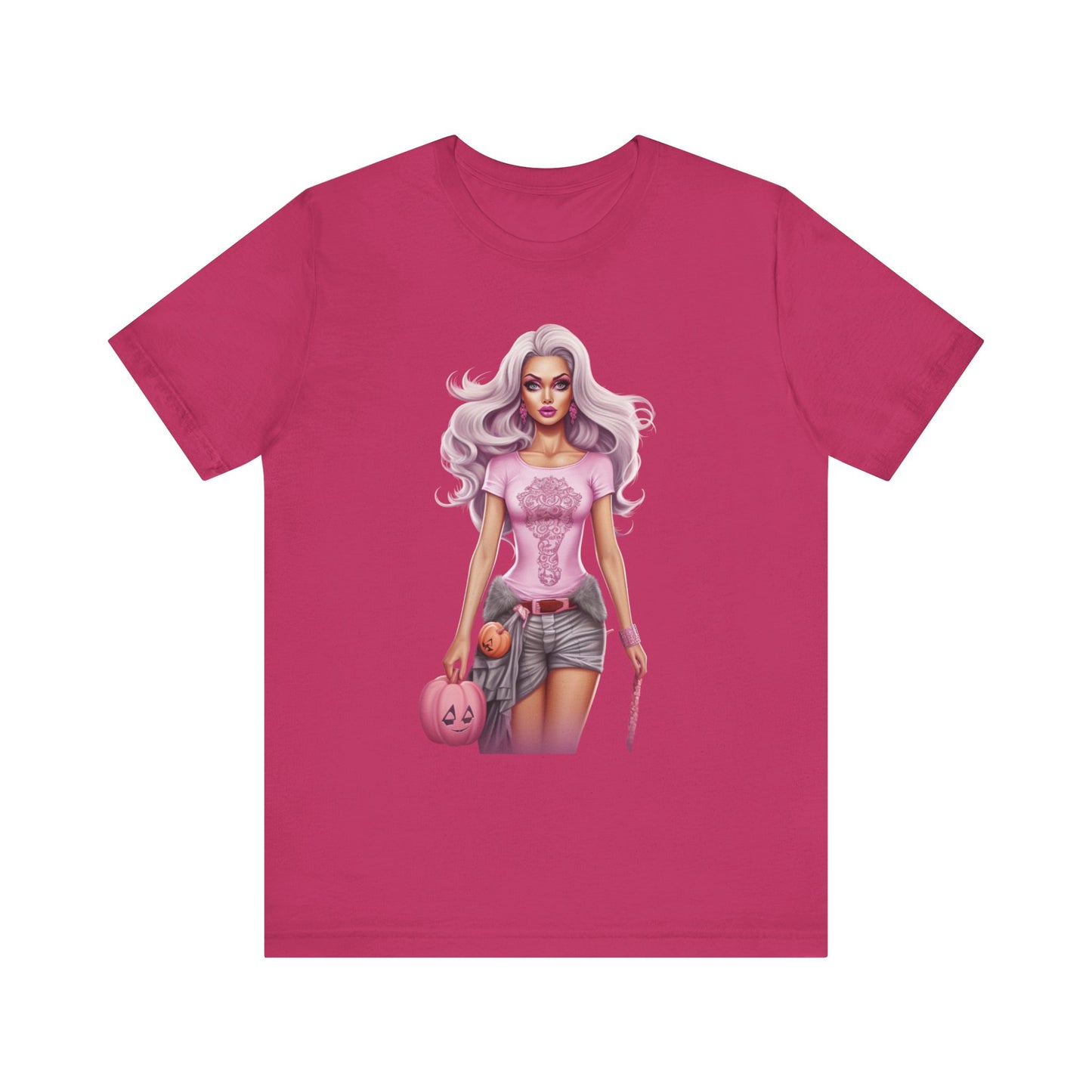 Barbie Girl Halloween Unisex Jersey Short Sleeve Tee