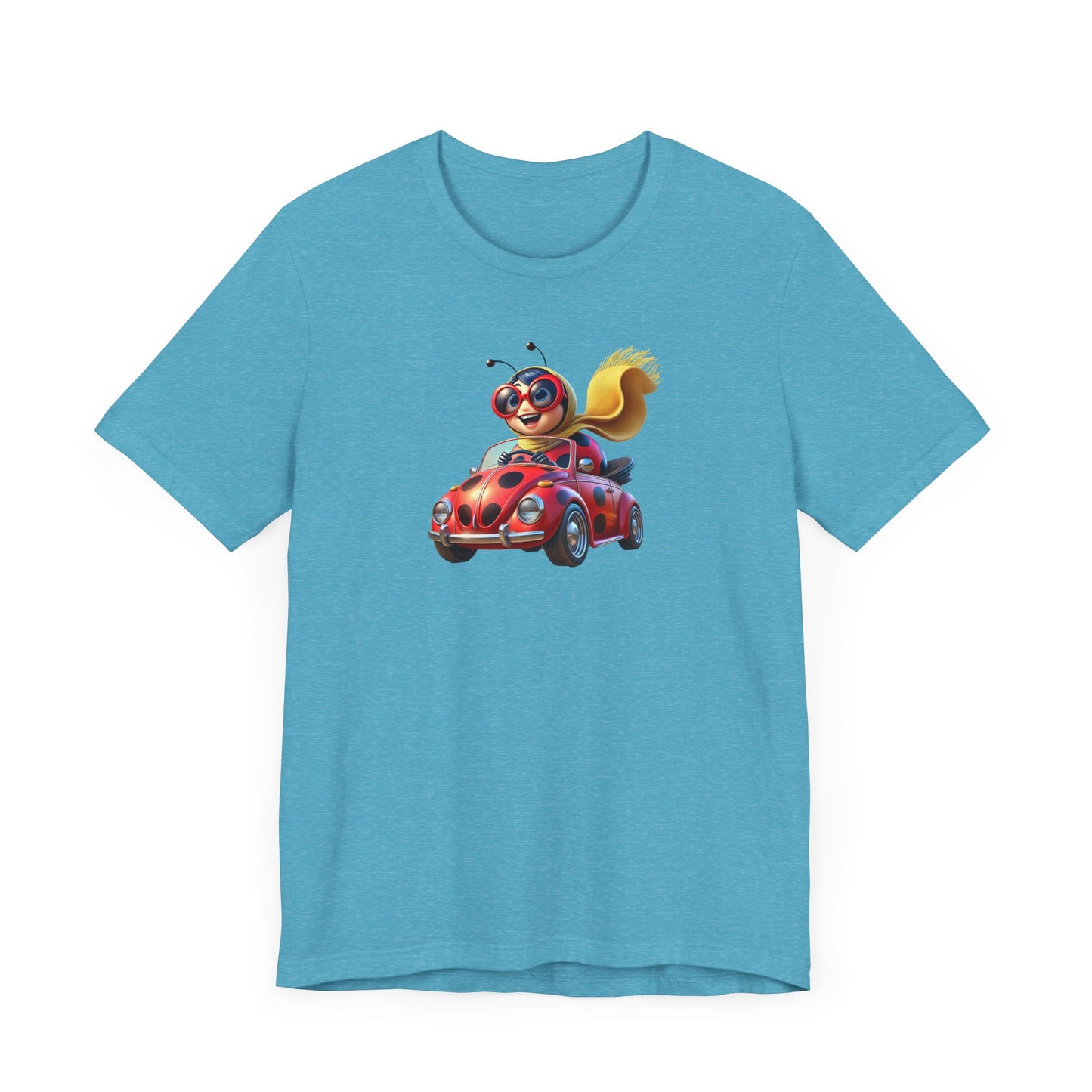 The Ladybug Goes Rogue!   Unisex Tee - Perfect for Kids and Animal Lovers