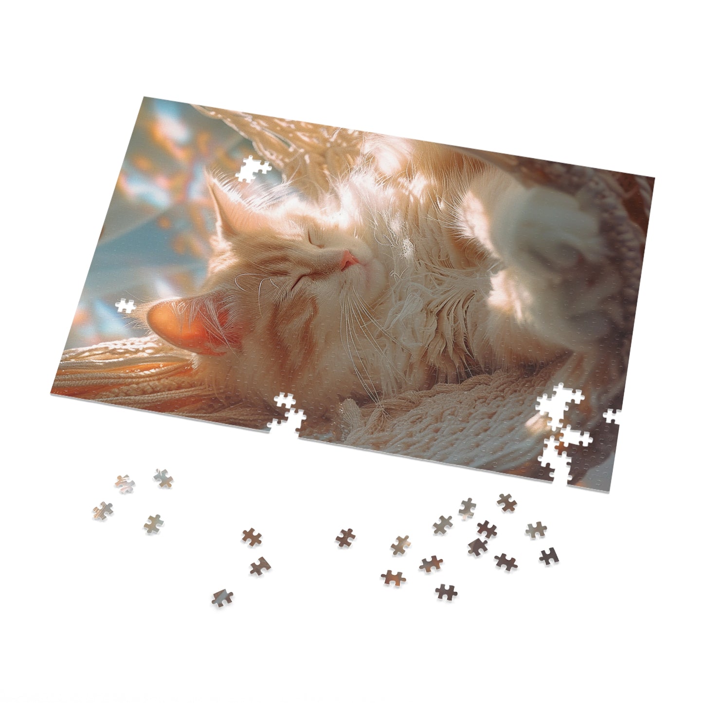 Hammock Cat Nap  Jigsaw Puzzle (30, 110, 252, 500,1000-Piece)