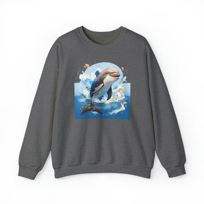 The Malloy Dolphin Collection Heavy Blend™ Crewneck Sweatshirt