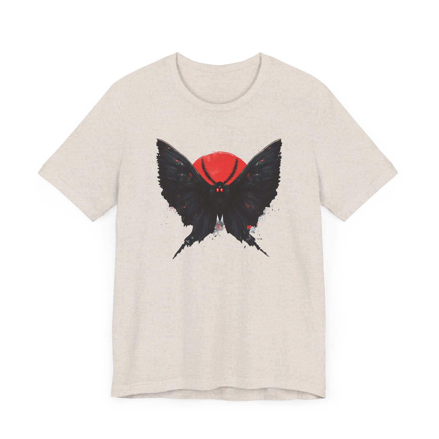 Mothman Graphic Tee - Unisex Jersey Shirt for Nature Lovers