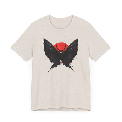 Mothman Graphic Tee - Unisex Jersey Shirt for Nature Lovers