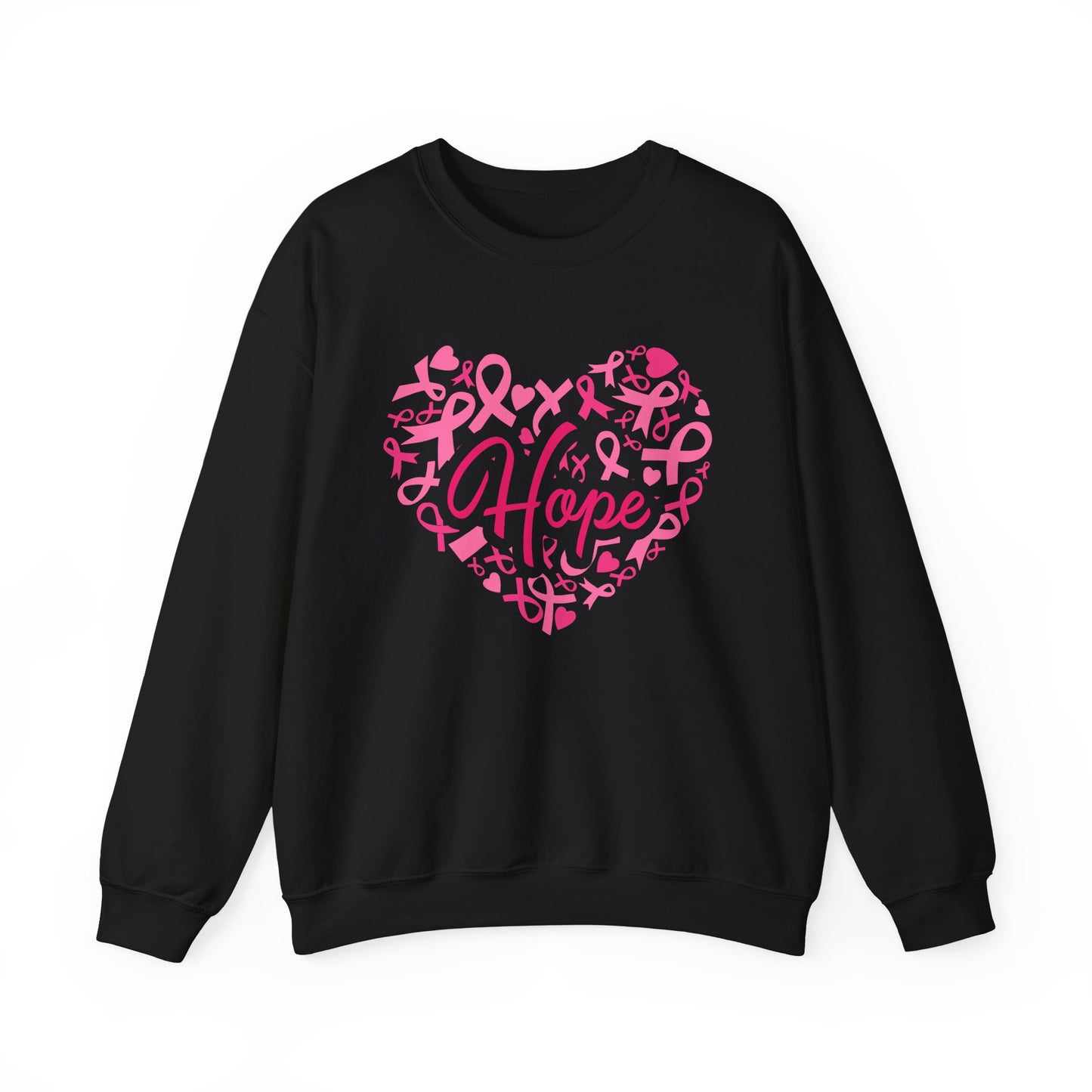 Hope Heart Breast Cancer Awareness Sweatshirt