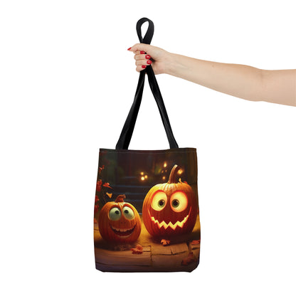 Pumpkin Halloween Trick or Treat Tote Bag (AOP)