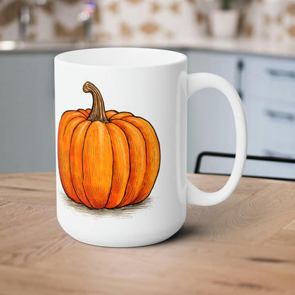 Fall Pumpkins Ceramic Mug