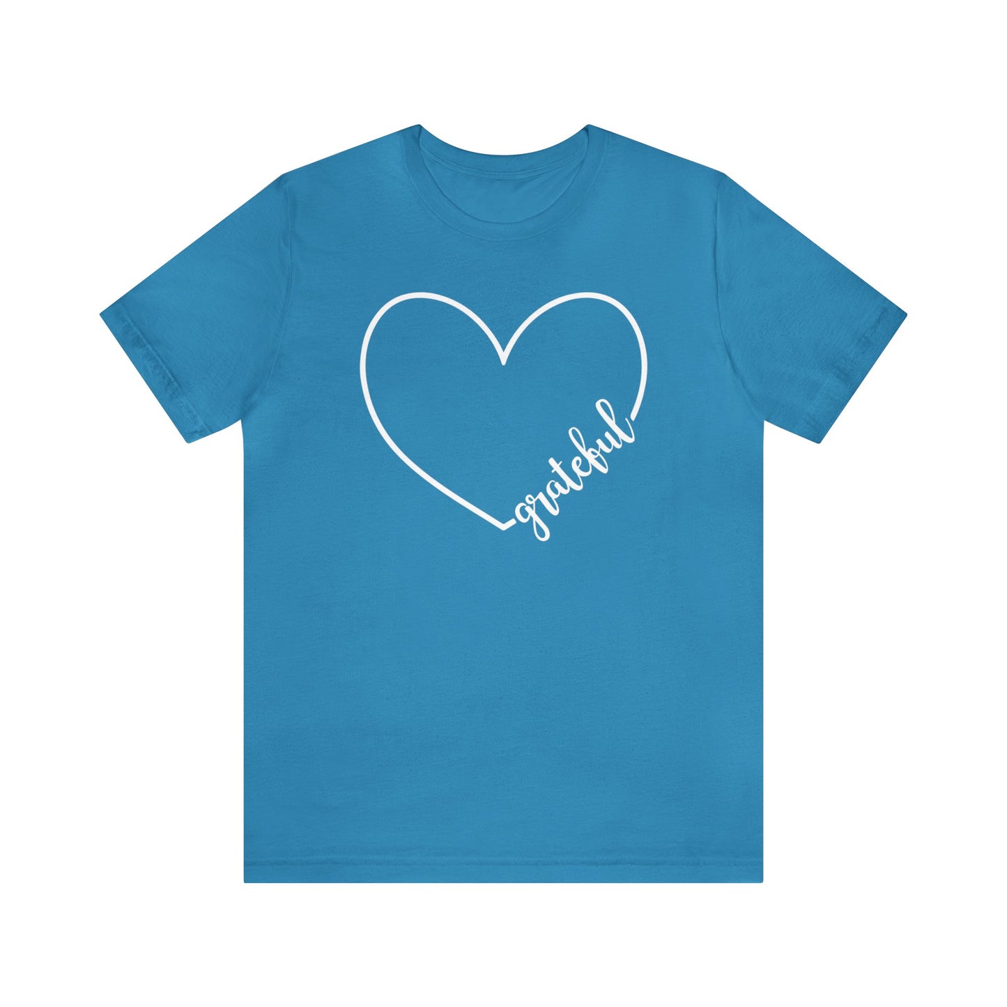 Grateful Heart  Unisex Jersey Short Sleeve Tee