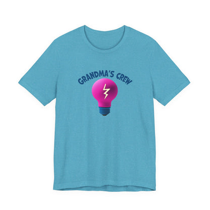 Grandma's Crew  Unisex Jersey Tee - Fun Gift for Grandparents