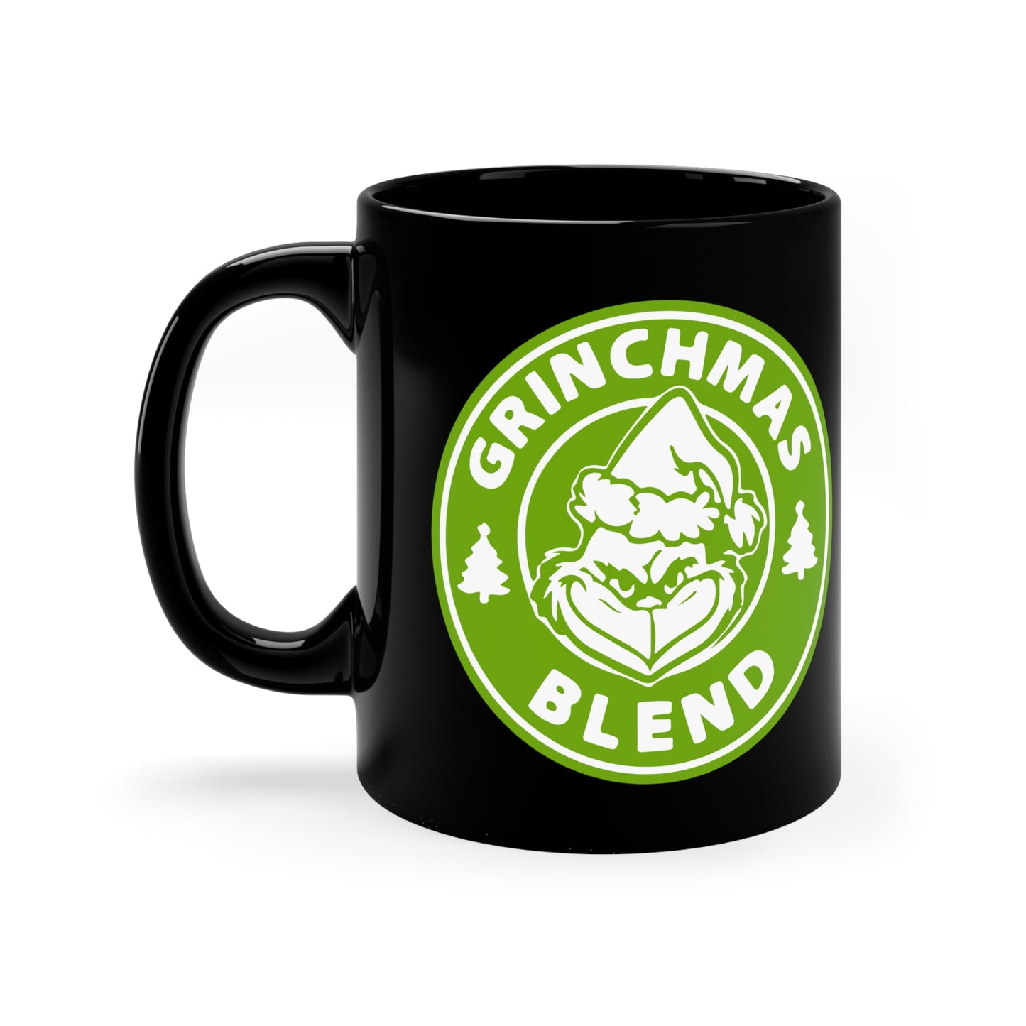 Grinch Blend Coffee Cup  11oz Black Mug