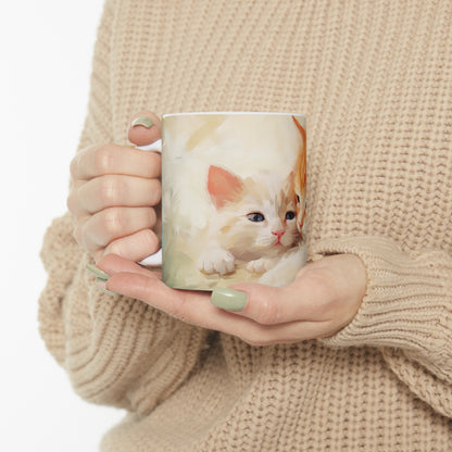 2 Little Kittens Ceramic Mug
