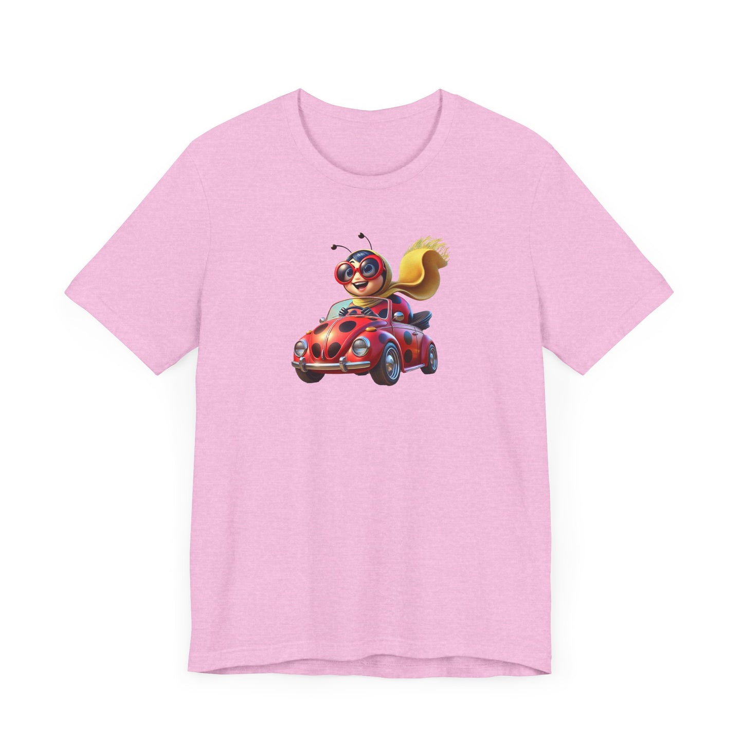 The Ladybug Goes Rogue!   Unisex Tee - Perfect for Kids and Animal Lovers