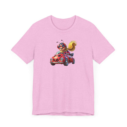 The Ladybug Goes Rogue!   Unisex Tee - Perfect for Kids and Animal Lovers