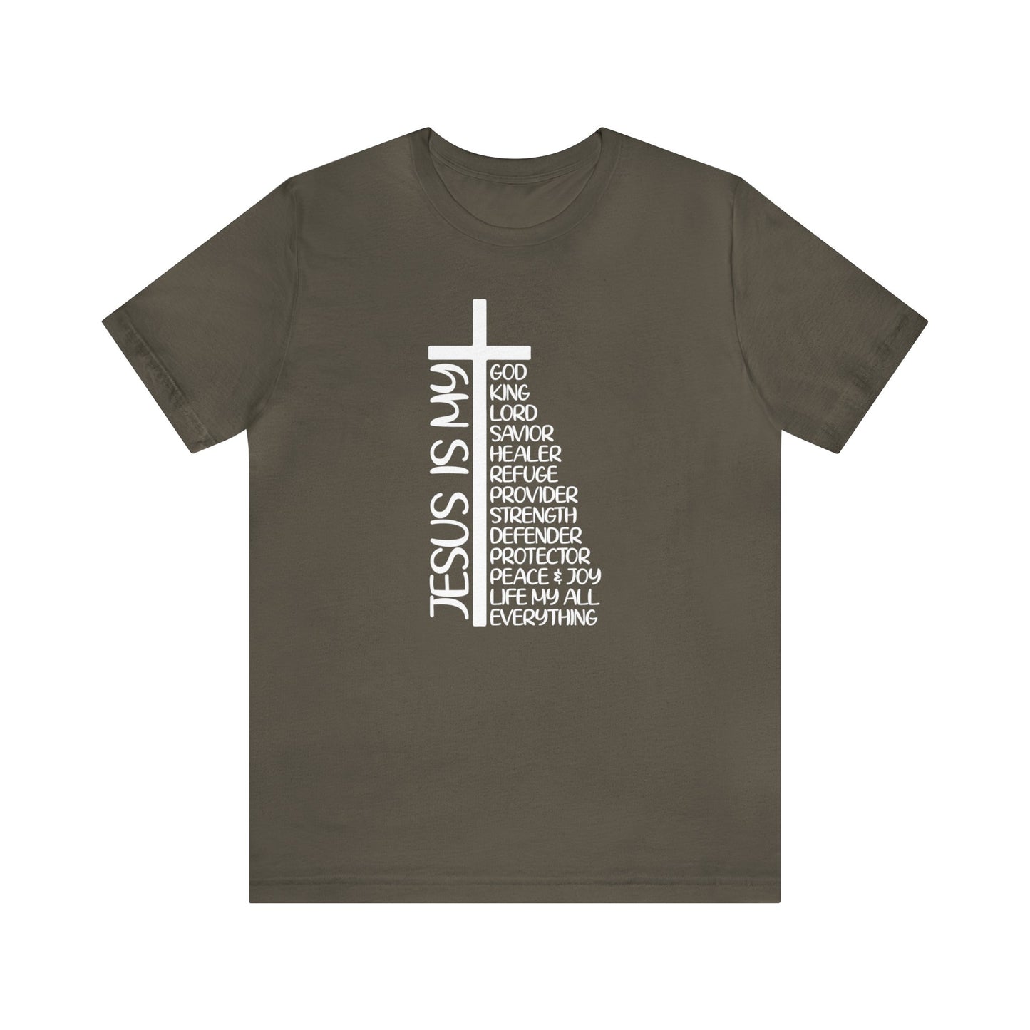 Jesus Is My...  Unisex Jersey Short Sleeve Tee