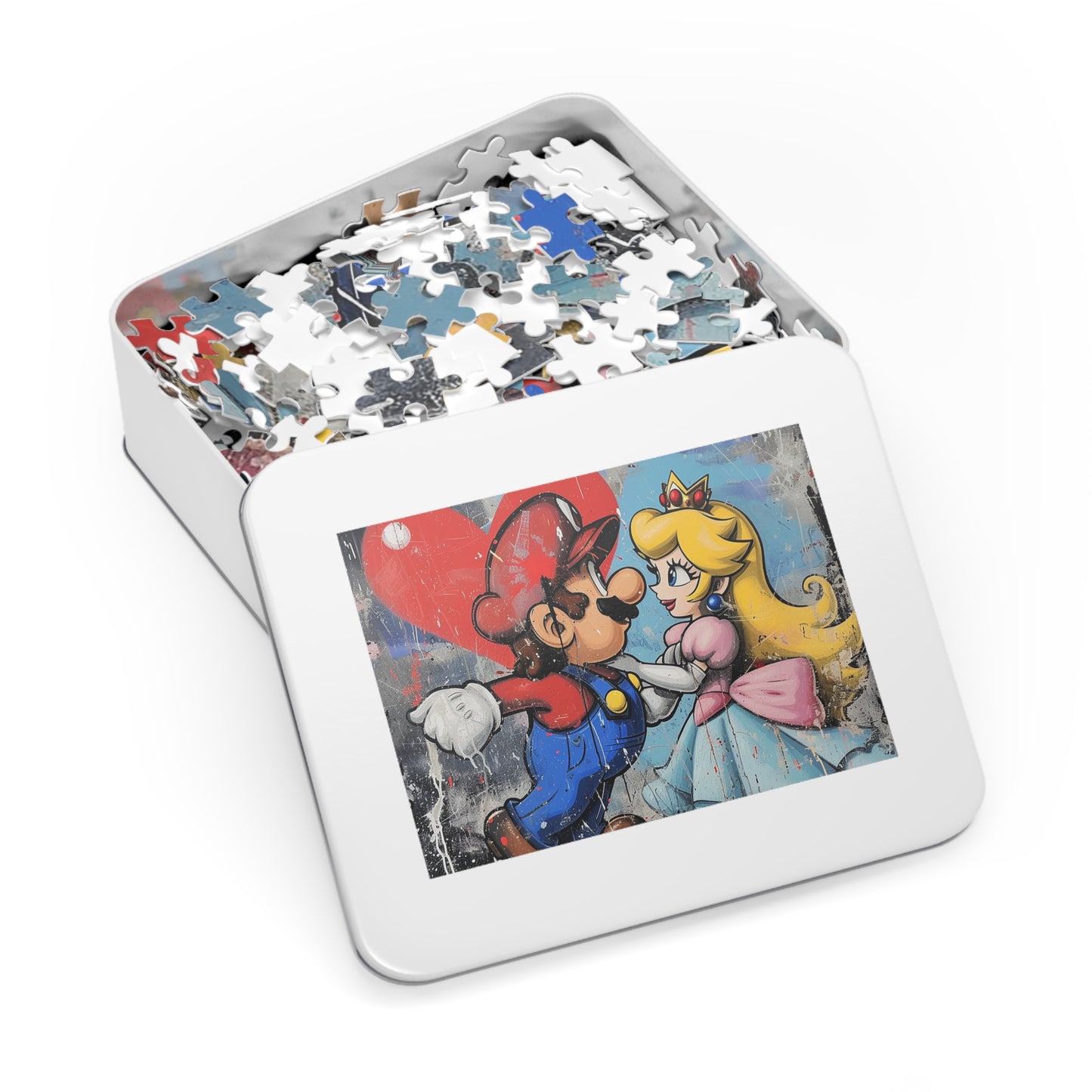 Mario and Princess Love Jigsaw Puzzle (30, 110, 252, 500,1000-Piece)