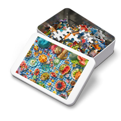 Summer Picnic  Jigsaw Puzzle (30, 110, 252, 500,1000-Piece)