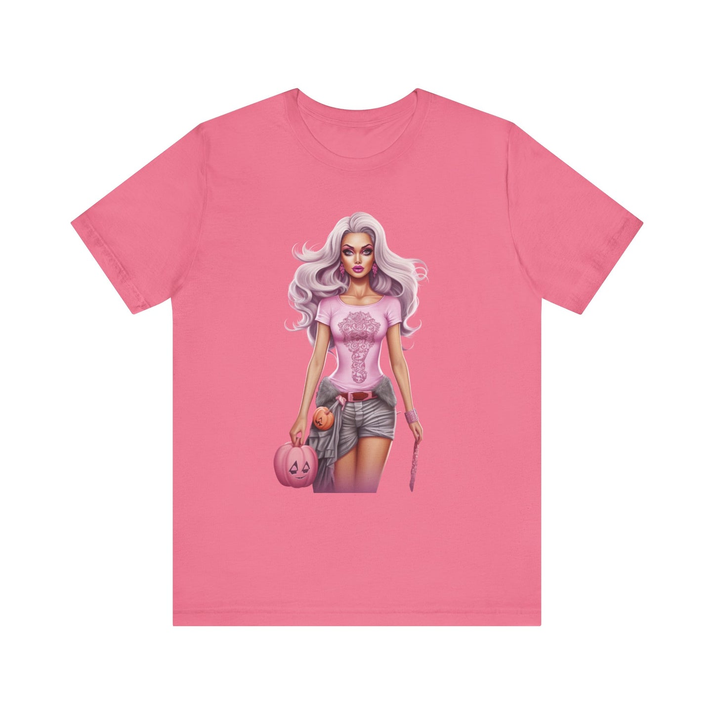 Barbie Girl Halloween Unisex Jersey Short Sleeve Tee