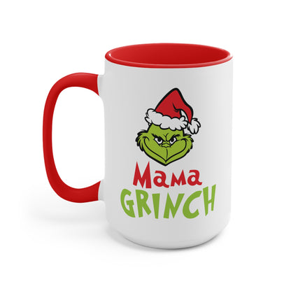 Mama Grinch Coffee Mugs