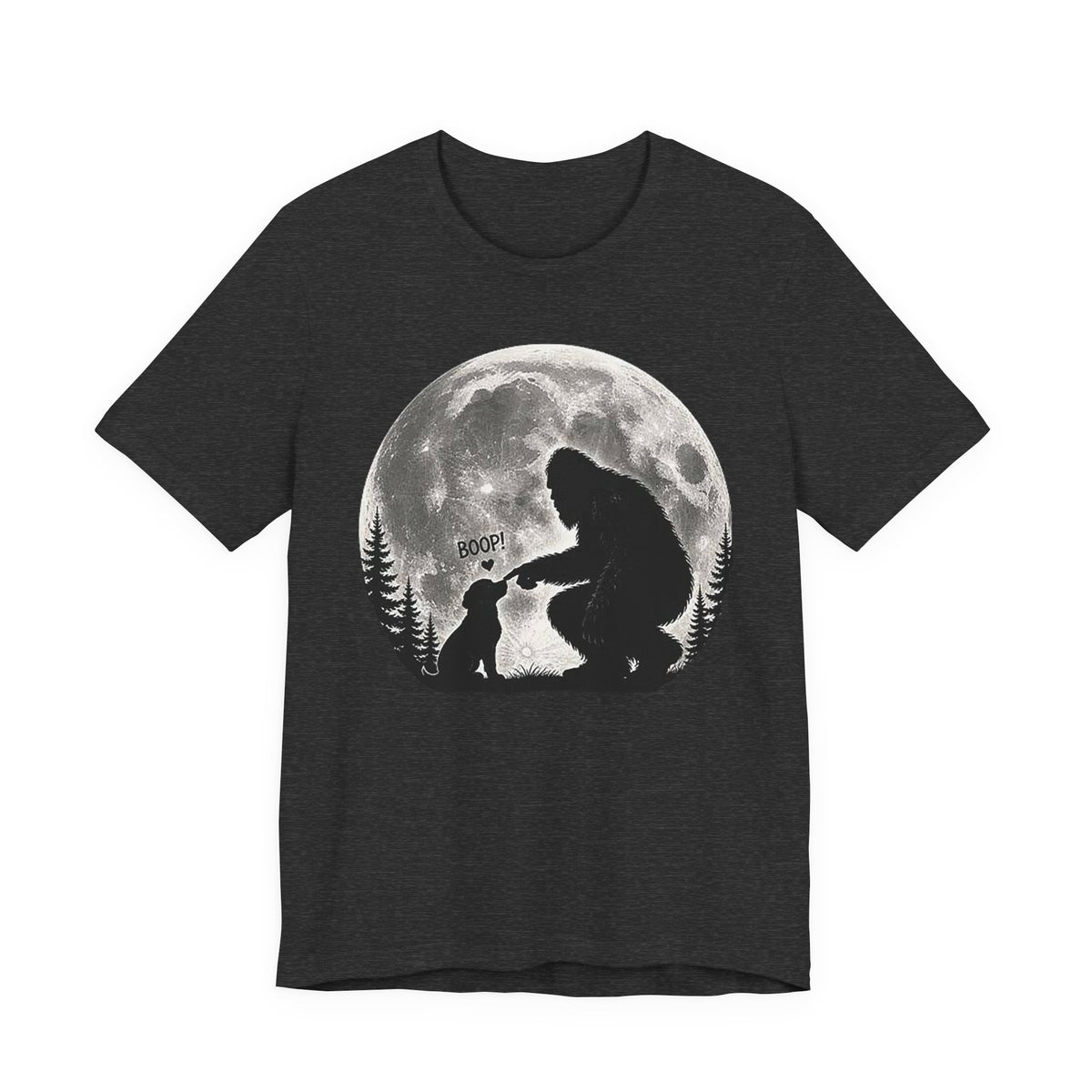 Bigfoot Boops Sweet Puppy Dog Unisex Jersey Short Sleeve Tee