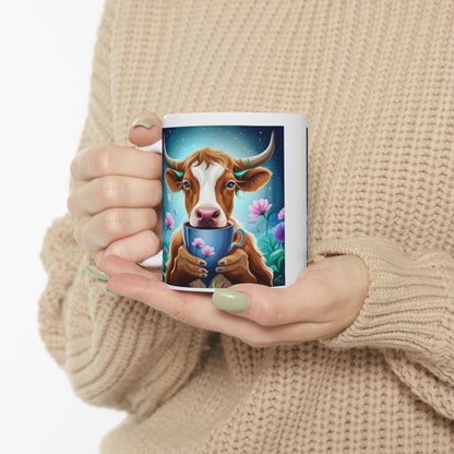 Cow Coffee Mug 11oz