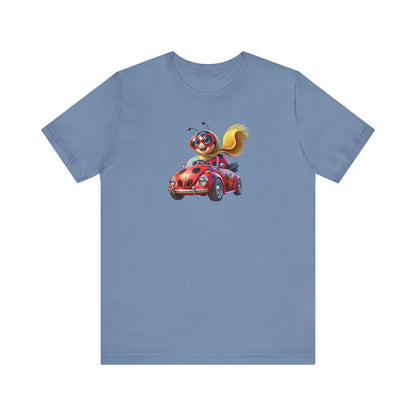 The Ladybug Goes Rogue!   Unisex Tee - Perfect for Kids and Animal Lovers