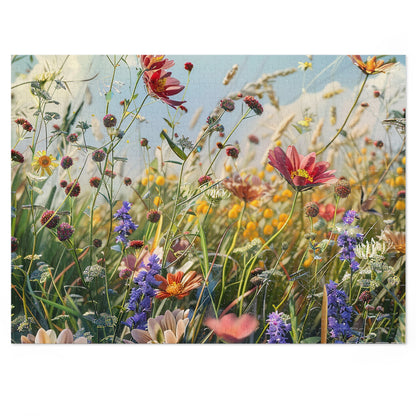 Wildflowers Jigsaw Puzzle (30, 110, 252, 500,1000-Piece)