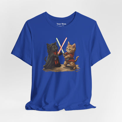 Kitty Star Wars Battle Unisex Jersey Short Sleeve Tee