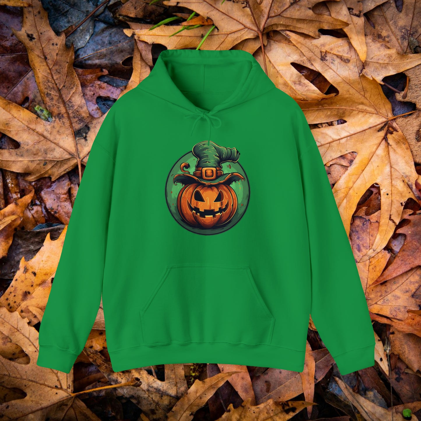 Pumpkin Head Hooded Sweatshirt