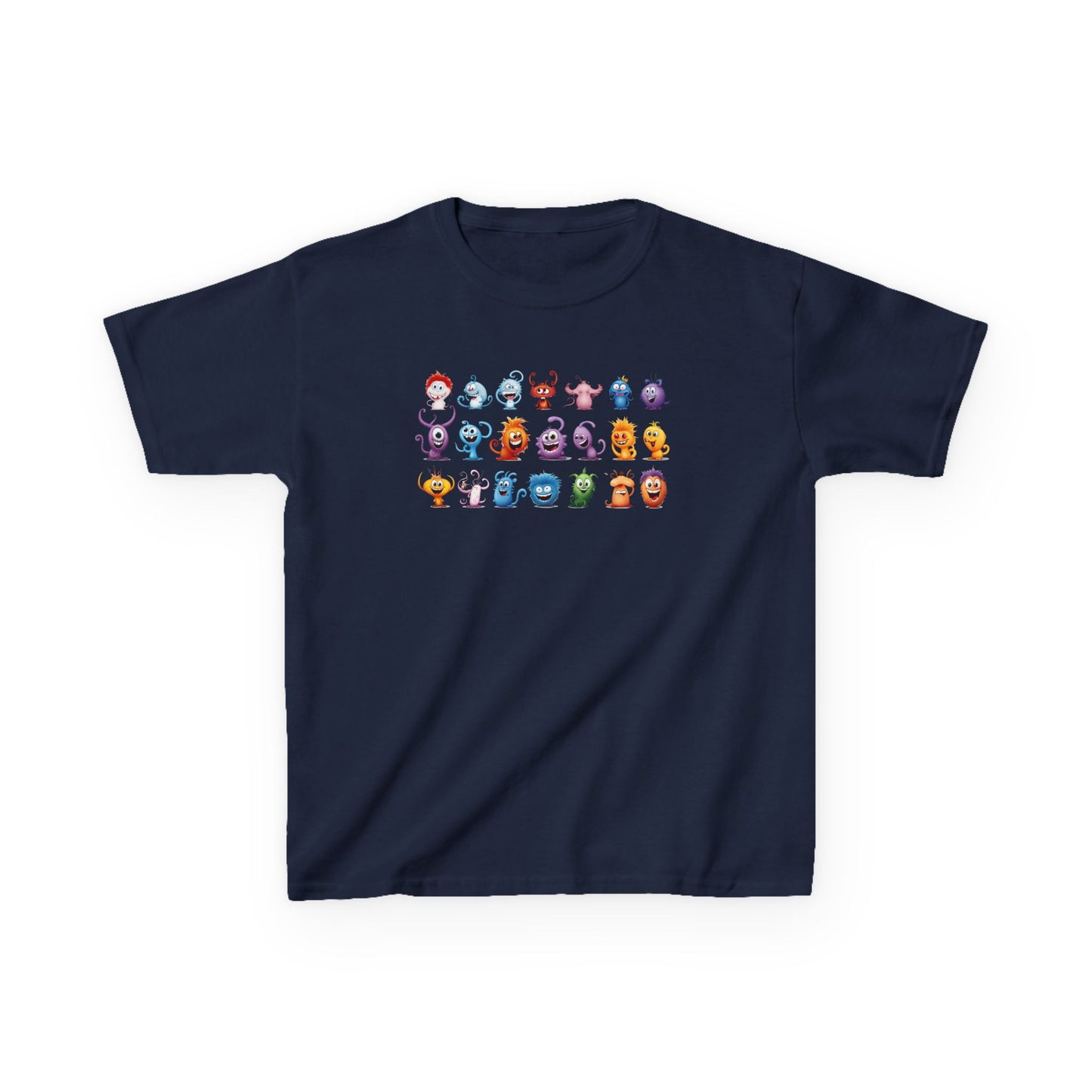 Super Cute Monsters, Halloween Tshirt, Funny Tshirts for Kids, Kids Heavy Cotton™ Tee