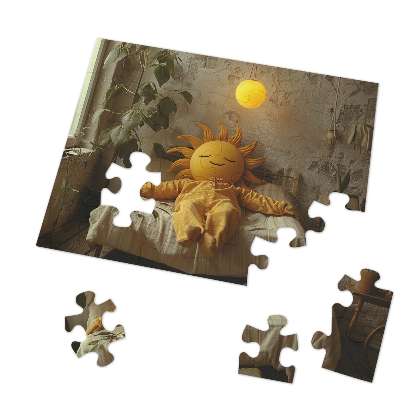 Resting Sunshine Jigsaw Puzzle (30, 110, 252, 500,1000-Piece)