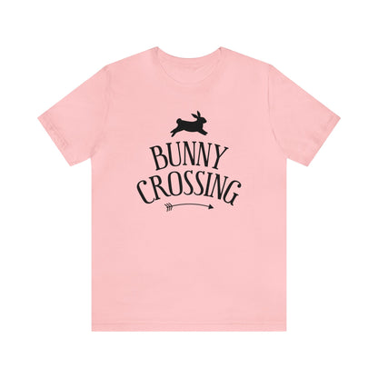 Bunny Crossing  Unisex Jersey Short Sleeve Tee