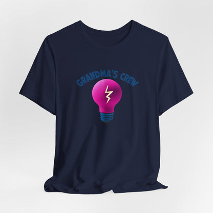 Grandma's Crew  Unisex Jersey Tee - Fun Gift for Grandparents