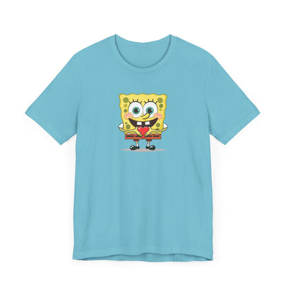 SpongeBob Love  Unisex Jersey Short Sleeve Tee