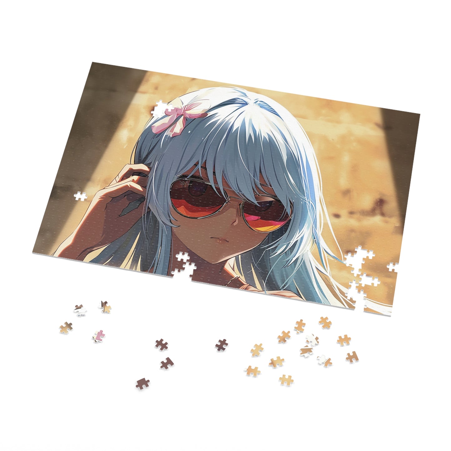 Sexy Anime Girl  Jigsaw Puzzle (30, 110, 252, 500,1000-Piece)