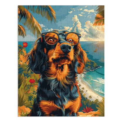 King Charles Spaniel Dog Jigsaw Puzzle (30, 110, 252, 500,1000-Piece)