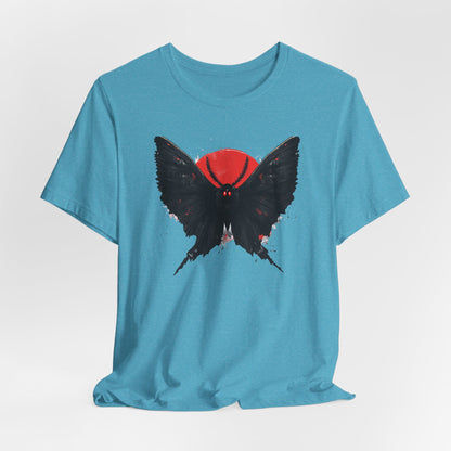 Mothman Graphic Tee - Unisex Jersey Shirt for Nature Lovers
