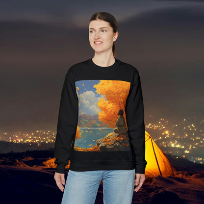 Anime Autumn Unisex Heavy Blend™ Crewneck Sweatshirt