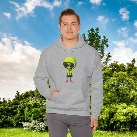 Hip Hop Alien  Unisex Heavy Blend™ Hooded Sweatshirt