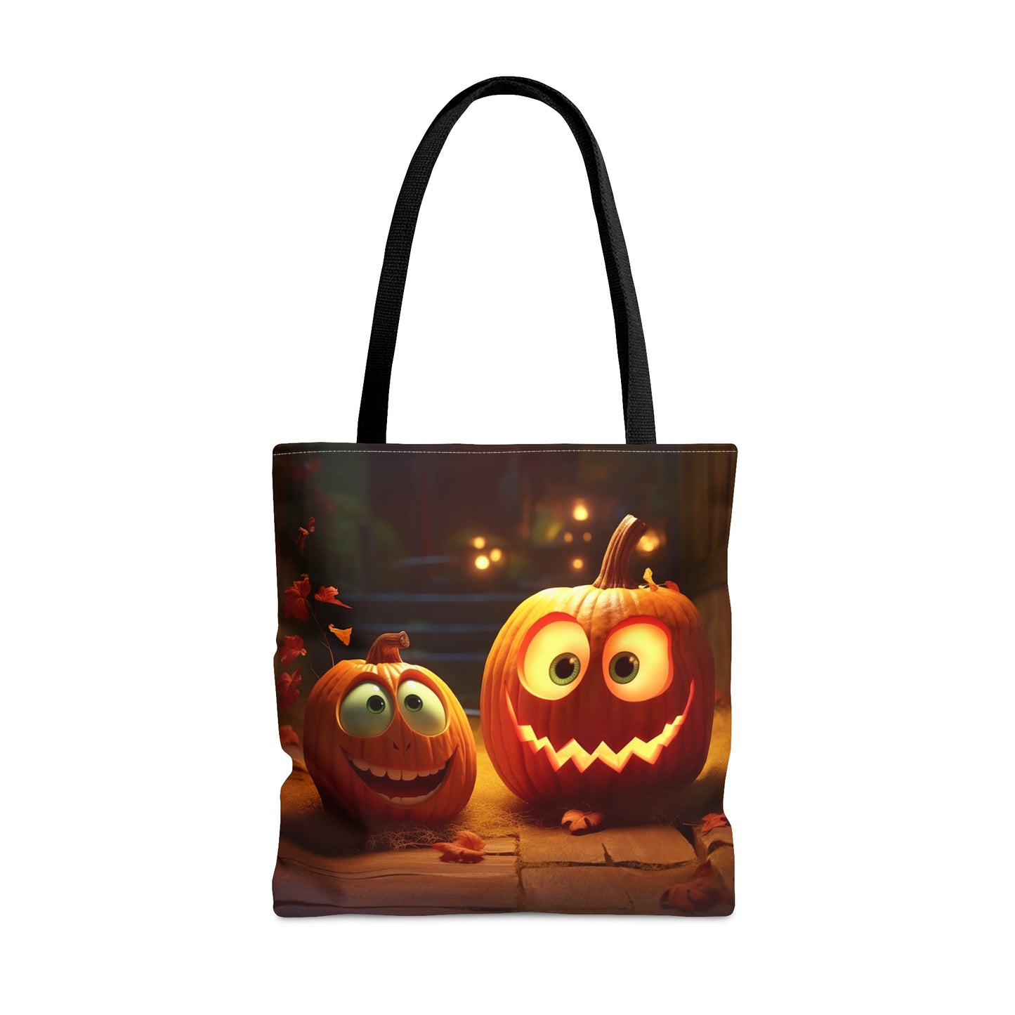 Pumpkin Halloween Trick or Treat Tote Bag (AOP)