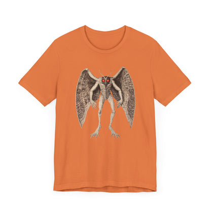 Mothman Unisex Jersey Tee - Paranormal Graphic T-Shirt