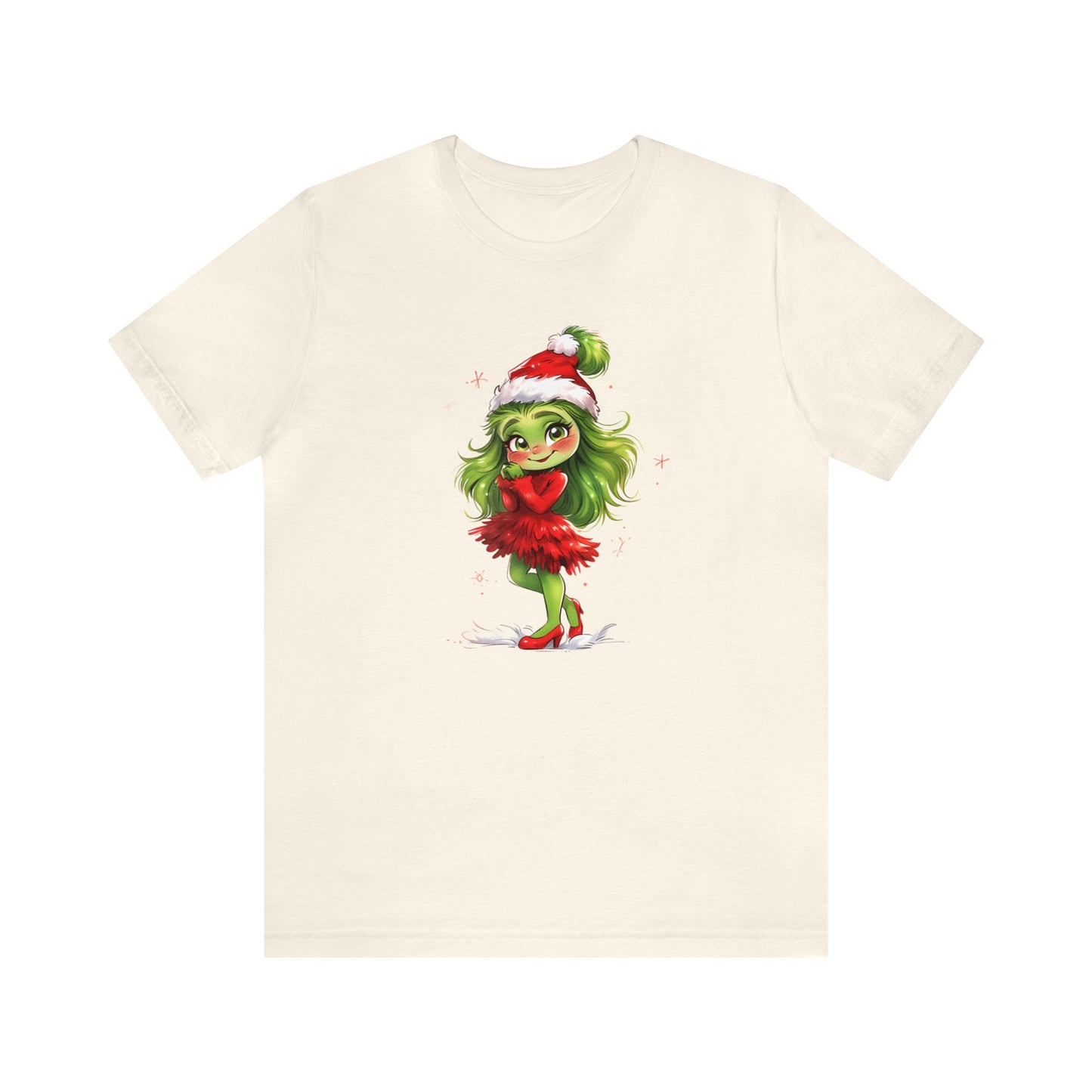 Lady Grinch  Unisex Jersey Short Sleeve Tee