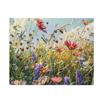 Wildflowers Jigsaw Puzzle (30, 110, 252, 500,1000-Piece)