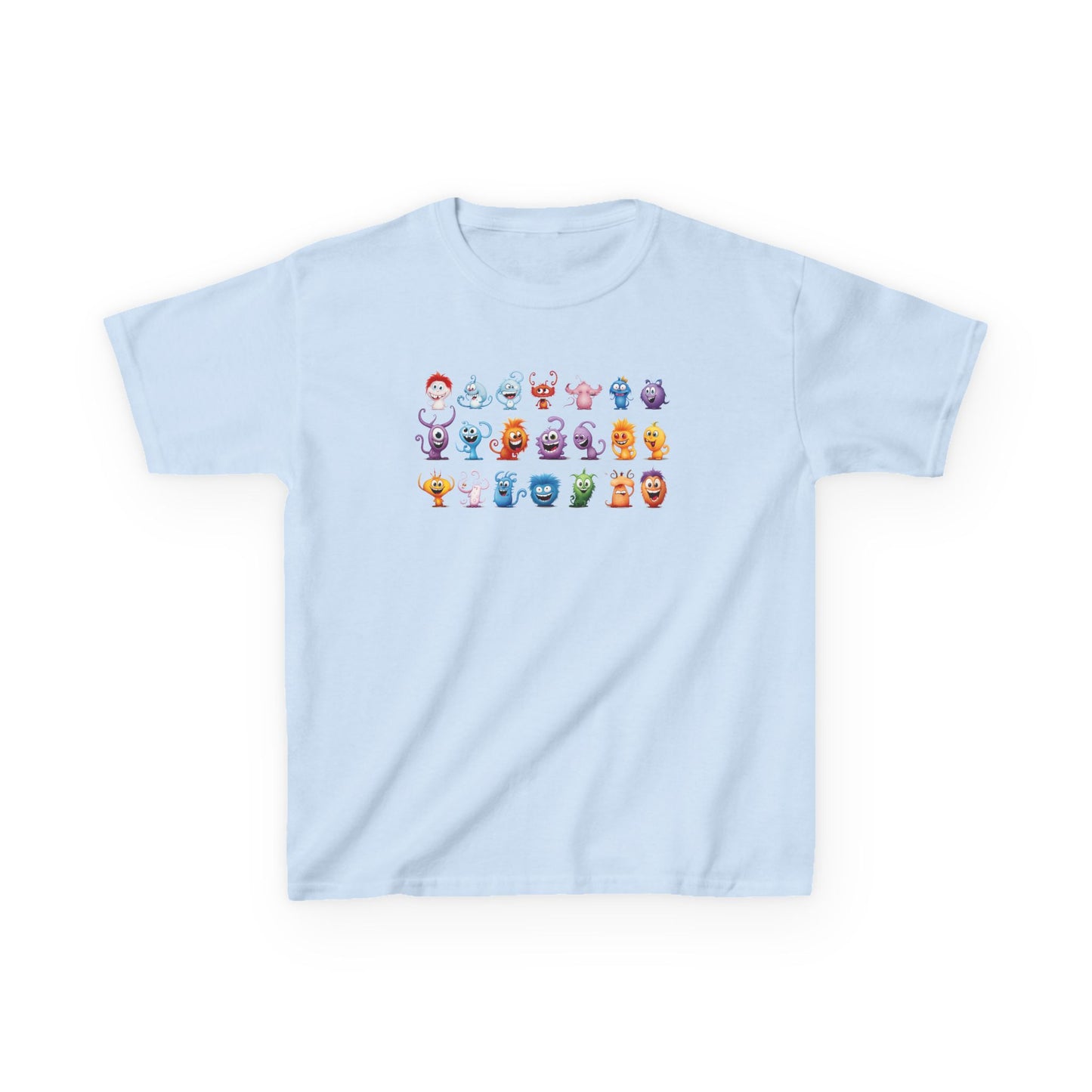 Super Cute Monsters, Halloween Tshirt, Funny Tshirts for Kids, Kids Heavy Cotton™ Tee