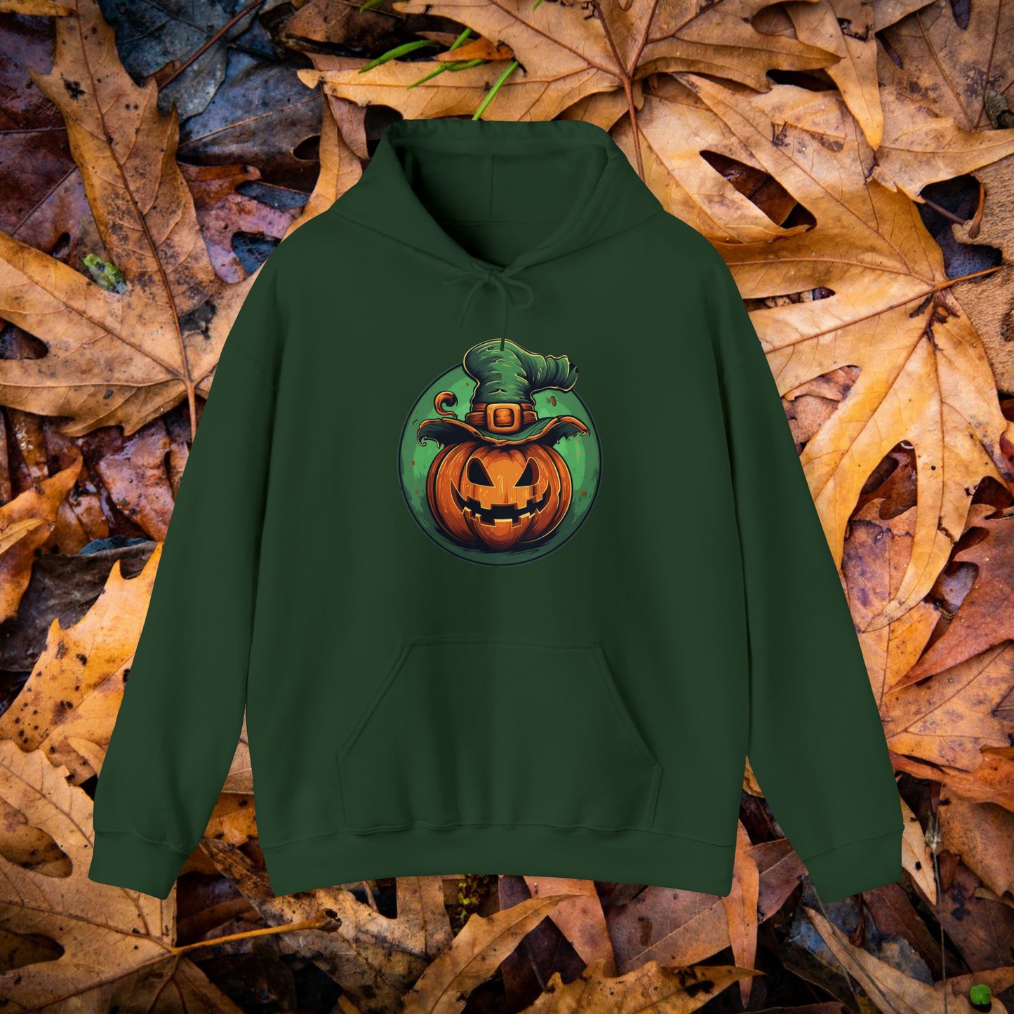 Pumpkin Head Hooded Sweatshirt