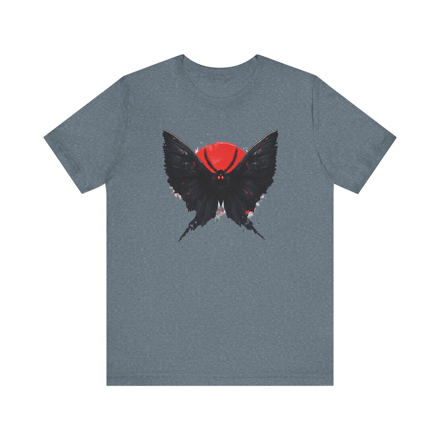 Mothman Graphic Tee - Unisex Jersey Shirt for Nature Lovers