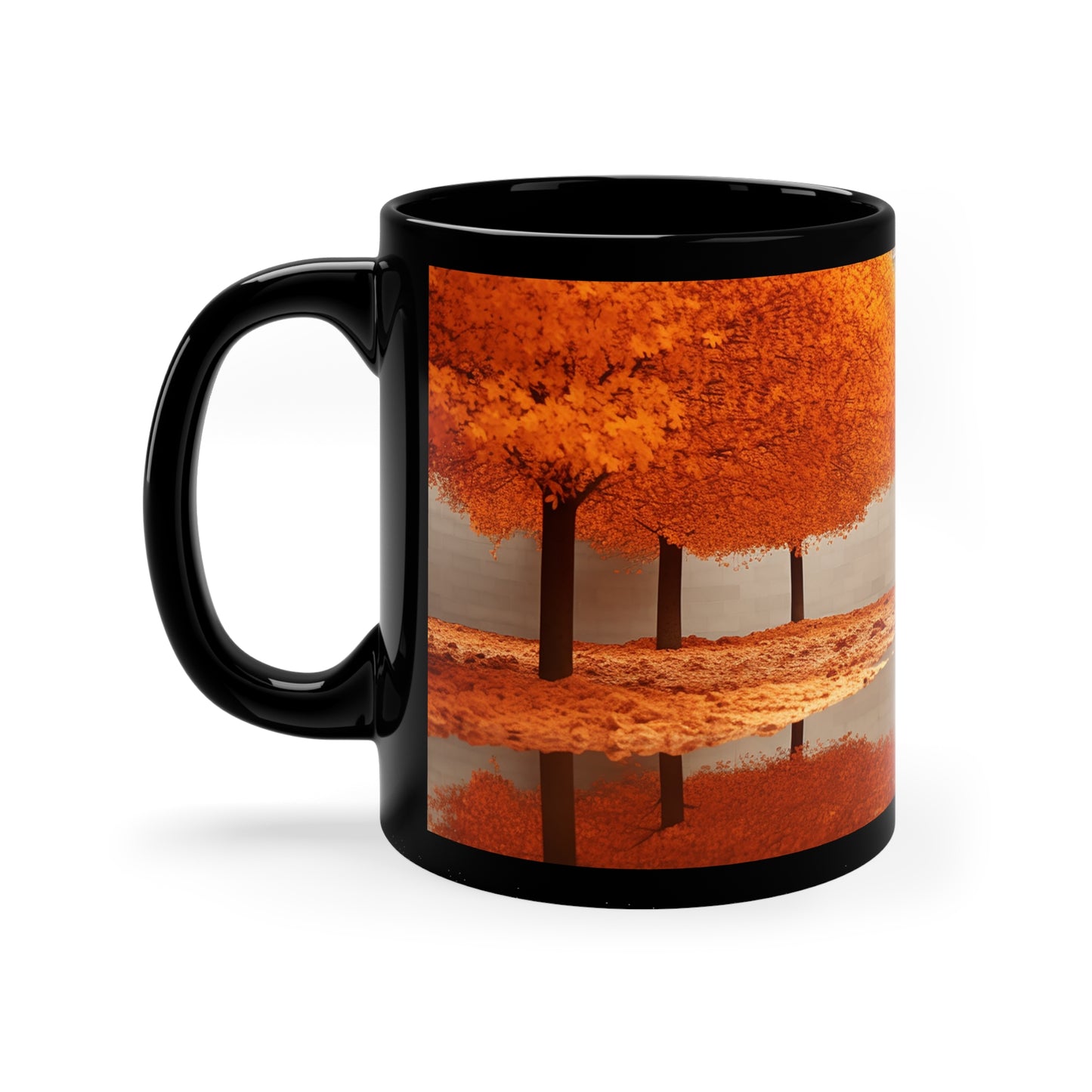 Autumn  Ai Weiwei Art   Black Mug