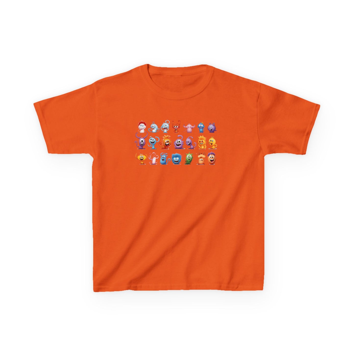 Super Cute Monsters, Halloween Tshirt, Funny Tshirts for Kids, Kids Heavy Cotton™ Tee