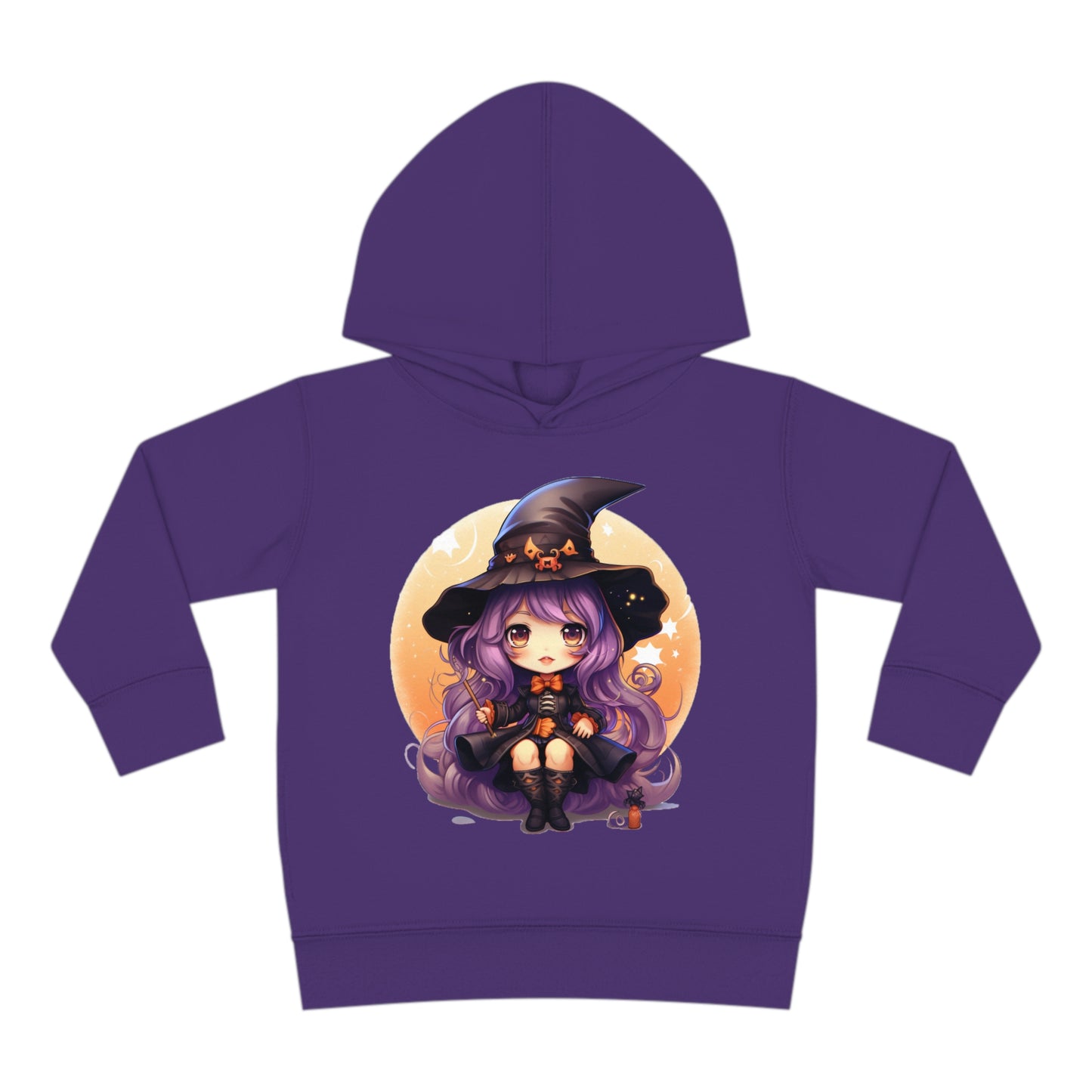 Toddler Witch Pullover Fleece Hoodie